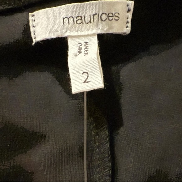 Maurices size 2x black dress NWT reg $49 - Picture 6 of 6